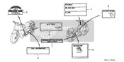 87125041680, Etiquette D'Identificatio, Honda, 1